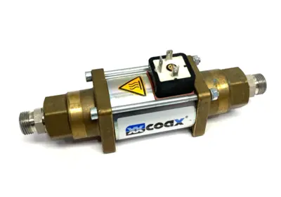 USED COAX DIRECT ACTING COAXIAL VALVE 2/2-WAY MK-10-NC-DN10-G1/4-24VDC