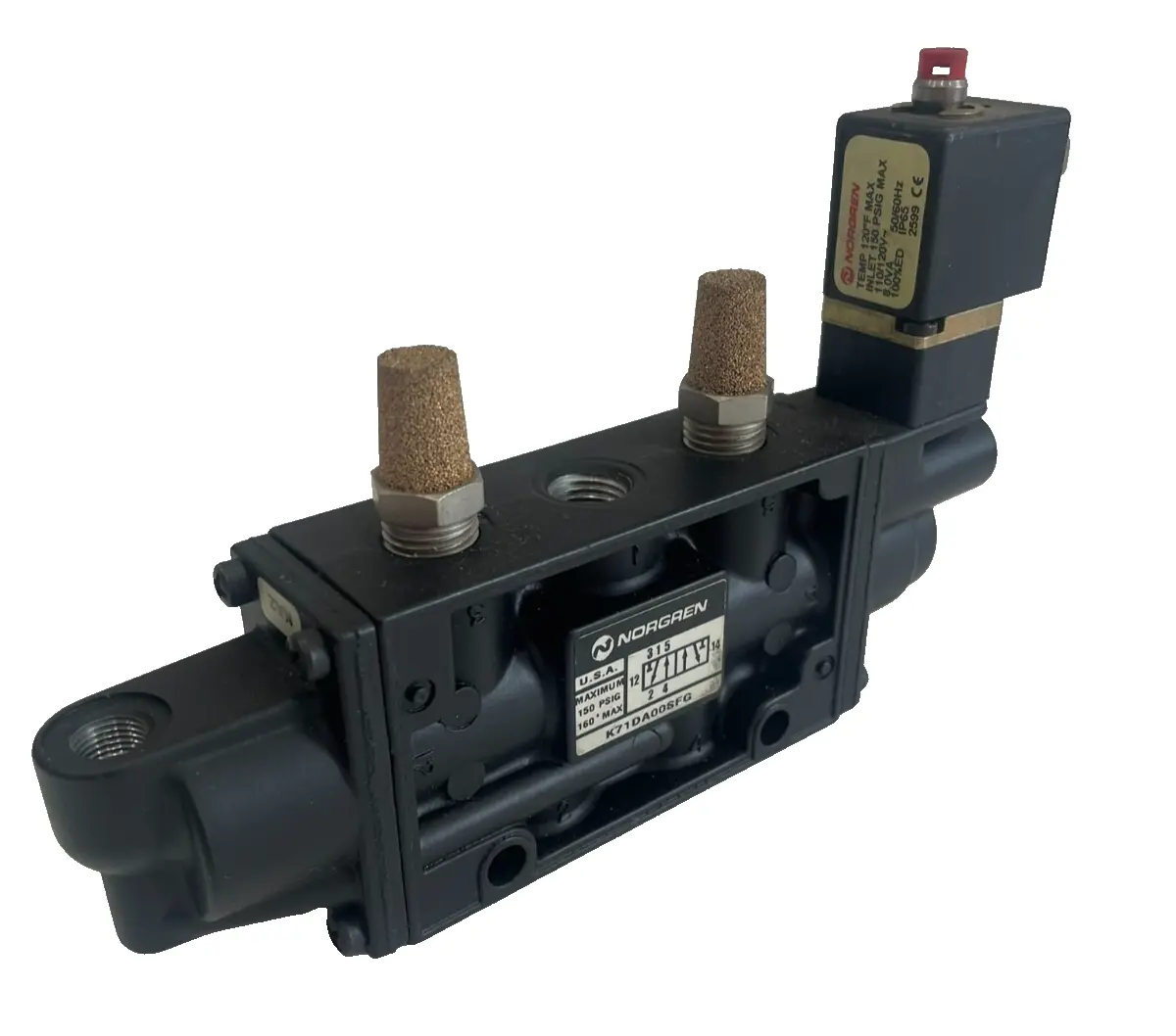 NEW NORGREN K71DA00SFG PNEUMATIC VALVE