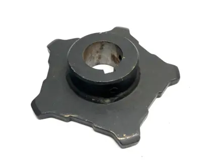 USED BARNES FLAME-CUT SKIP-TOOTH SPROCKET, 5-TOOTH, 2-7/16" BORE
