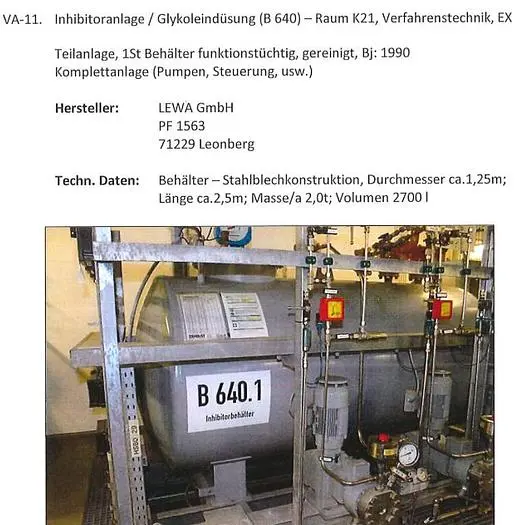 Used 1990 LEWA GMBH TANK Stainless Steel Tanks | UCY Industrial GmbH #387340