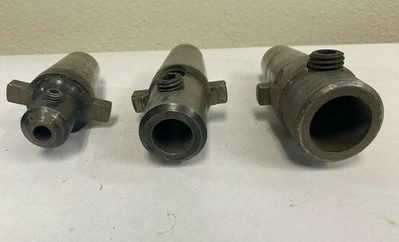 Lot of 3 Universal Eng. 30 Kwik Switch end mill tool holders 3/8 , 7/8, 1.0”