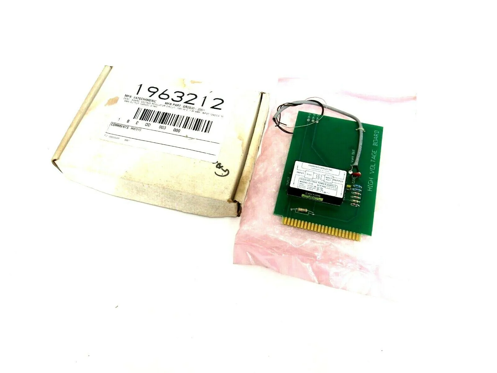 NEW VATECHAMERIC GR2830-2001 VOLTAGE REGULATOR BOARD 1BC0D003000 HW919 1963212