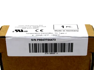 NEW SEALED AUTOMATION DIRECT XTH-0800F-J TEMPERATURE TRANSMITTER XTH0800FJ