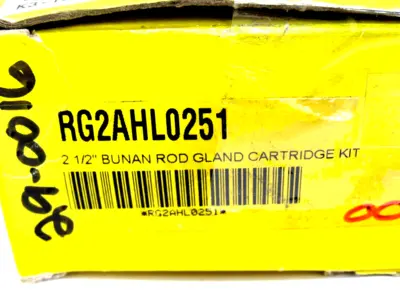 NEW PARKER RGAHL0251 2 1/2" BUNAN ROD GLAND CARTRIDGE