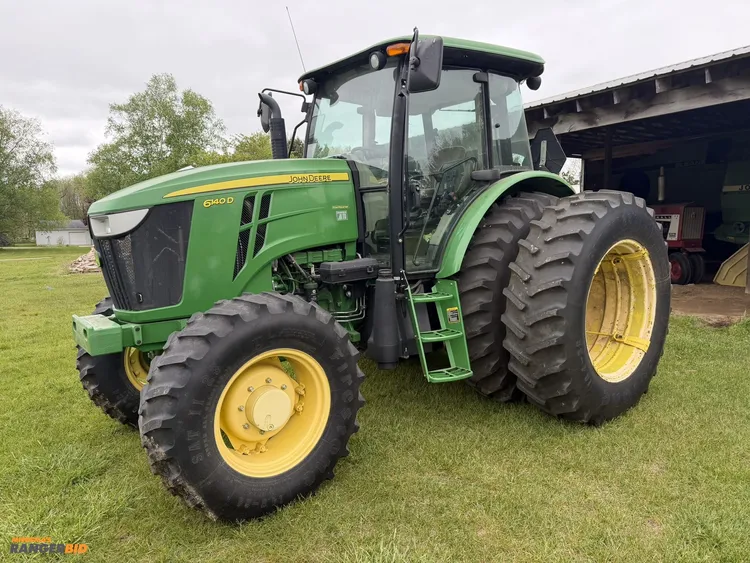 Used 2013 JOHN DEERE 6140D Utility Tractors Michigan US | Miedema Asset Management Group #1149674