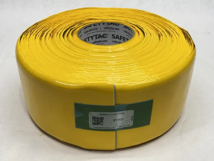 Used SAFETYTAC YELLOW FLOOR MARKING TAPE 4" X 100' Safety Products (Other) Michigan US | Maverick Industrial Sales #1122618