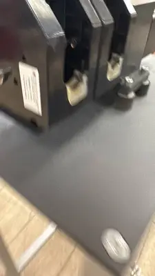 Industrial Electric Motor Assembly on Rolling Stand