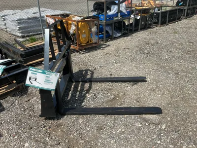 Used AGT SAII100 SKID STEER FORK ATTACHMENT Pallet Forks Michigan US | Miedema Asset Management Group #1341224
