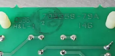 ASEA BROWN BOVERI 705358-79A Board Auxiliary 0-54379-1 Loc3C10