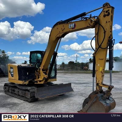 Used 2022 CATERPILLAR 308 CR Excavators Florida US | Proxy Equipment #1550401