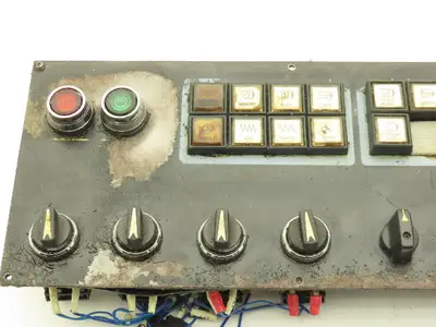 Fanuc Machine Control Panel Assembly Servo Multi Axis Milling Spindle Jog
