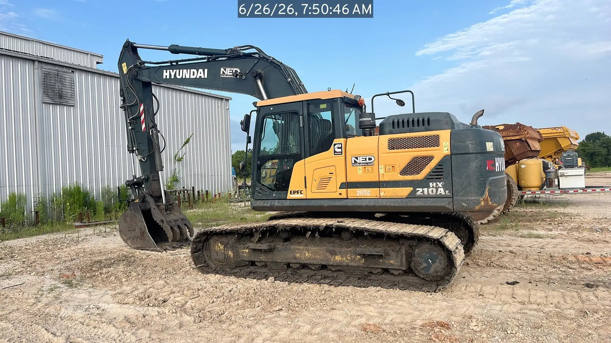 Used 2023 HYUNDAI HX210AL Crawler Excavators Texas US | National Equipment Dealers #1422423