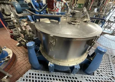 (2) Ellerwerk 735 C perforate basket centrifuges, Hastelloy C-22.