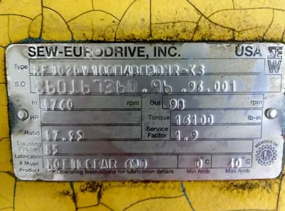 USED Allied Power Products W17-400A4-018