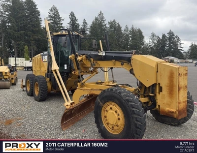 Used 2011 CATERPILLAR 160M2 Motor Graders Washington US | Proxy Equipment #1542754
