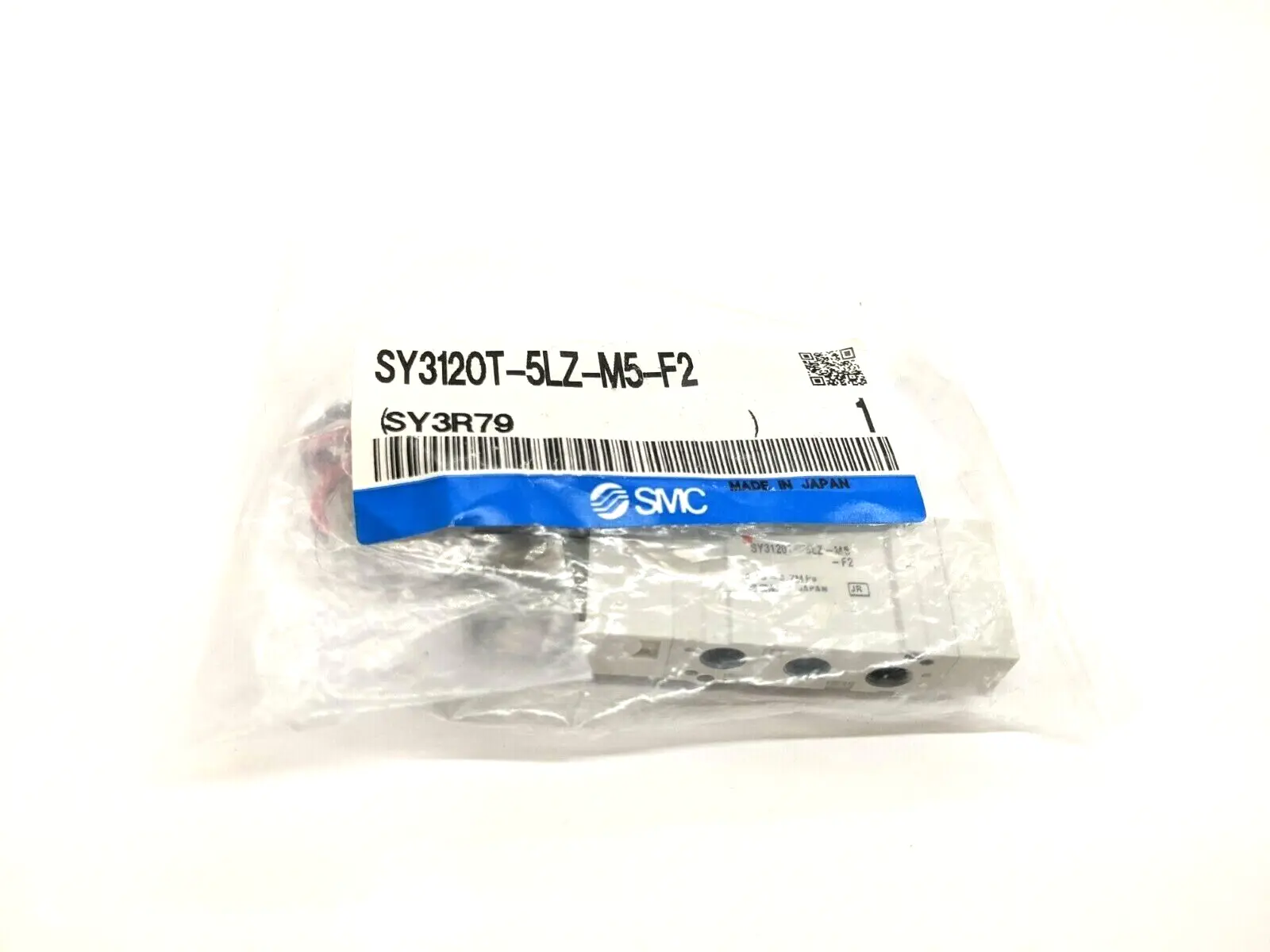 NEW SMC SINGLE SOLENOID VALVE, BODY PORTED