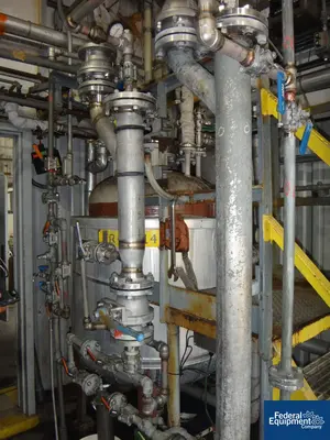 USED Fabricators & Construction 150 Gal Fab & Construction Reactor, 316L S/S, 174/173#
