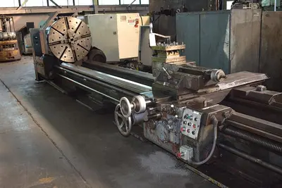 POREBA TR-100B1 Engine Lathes (Gap Bed, Hollow-Spindle, Tracer) | Mohawk Machinery (1)