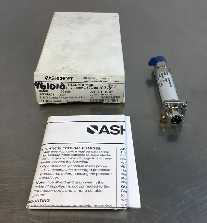 Used ASHCROFT K17M0242B8100 PLC Processors South Carolina US | Palmetto Automation #1319540