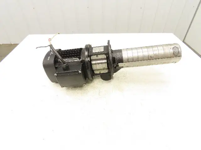 Grundfos SPK4-8/3 A-WB-A-AUUV Vertical Immersion Coolant Pump 3420RPM 19GPM 1/2HP