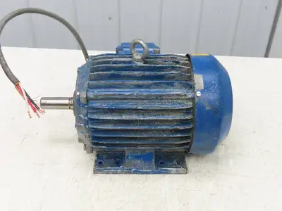 Elektrim CC025A 151041 AC Motor 5HP 3500 RPM 3PH 230YY/46Y 164T