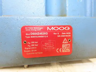 Used MOOG _UNKNOWN_ Valves/Fittings Indiana US | Arrow Industrial #1408509