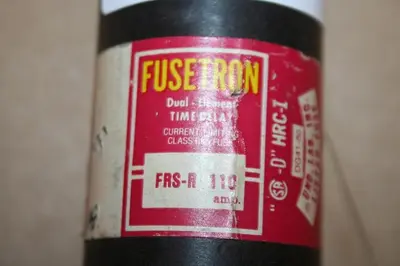 USED FUSETRON FRS-R-110