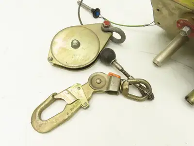 Rose 506422A040 Dyna-Hoist Personnel & Materials Hoist 310-620LBS 25'/Min
