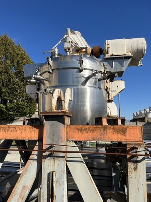 1,000L S/S JKTD  Hemis  Pressindustria Scrape Surface Anchor Reactor