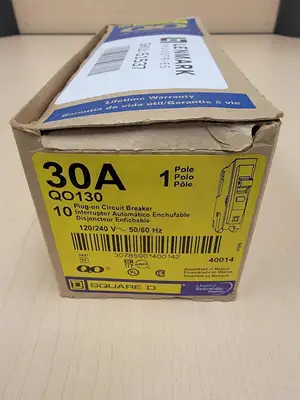 NEW SQUARE D QO130