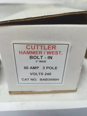 Used CUTLER-HAMMER BAB3090H Miscellaneous Equipment (Electrical & Power) | Surplus Asset Holdings #1204083