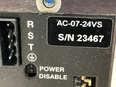 USED MTS SYSTEMS AC-07-24VS