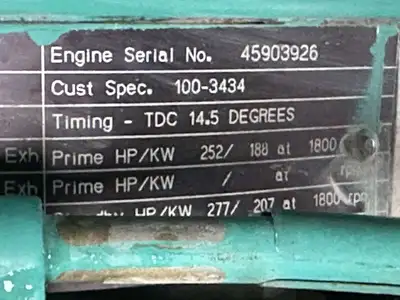 USED 1999 CUMMINS 150 KW
