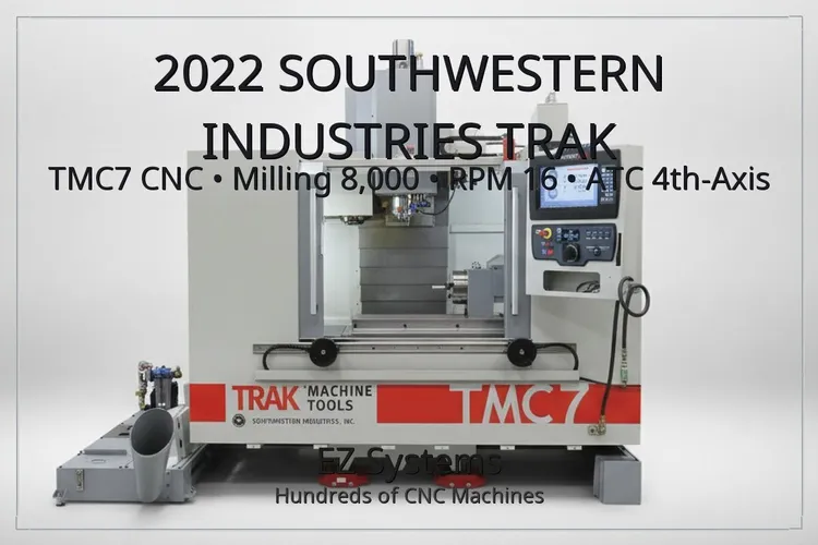 Used 2022 SOUTHWESTERN INDUSTRIES TRAK TMC7 Vertical Mills Washington US | [EZ] EZ Systems #1281249