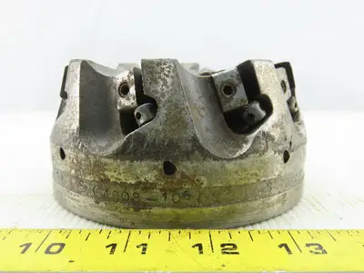 Dijet SMC4008-10889 4" Indexable Face Mill Cutter 1-1/2" Arbor 8 Flute