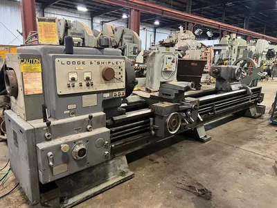 1983 LODGE & SHIPLEY 36" X 144" Oil Field & Hollow Spindle Lathes | Timco, Inc. (5)