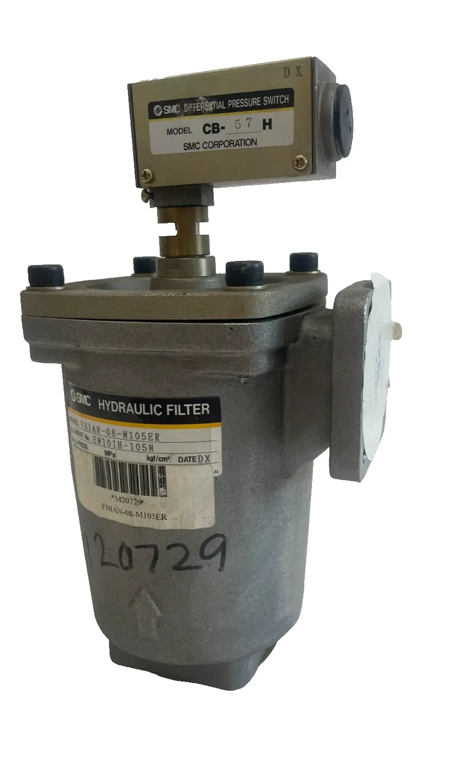 NEW SMC FHIAN-08-M105ER HYDRAULIC FILTER FHIAN08M105ER