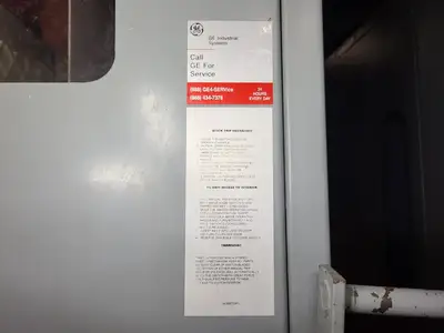USED 2009 GE INDUSTRIAL SYSTEMS 64235115-N