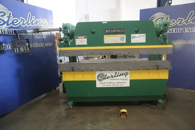 Used ACCURPRESS 7608 Press Brakes California US | Sterling Machinery Exchange #1465710