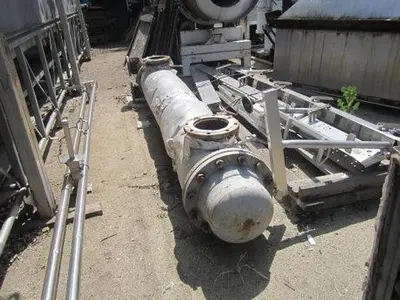 Heat Exchanger, Shell & Tube, 475 SF, C/st And Copper, #S735586