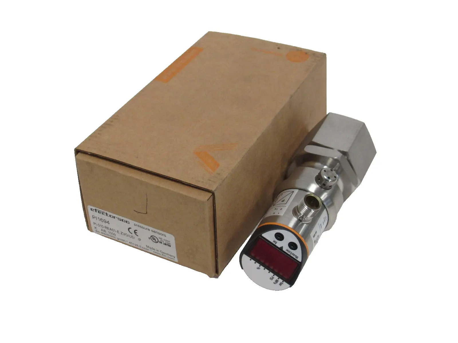 NEW EFFECTOR PI1694 PRESSURE SENSOR PI-010-REA01-E-ZVG/US/ /P