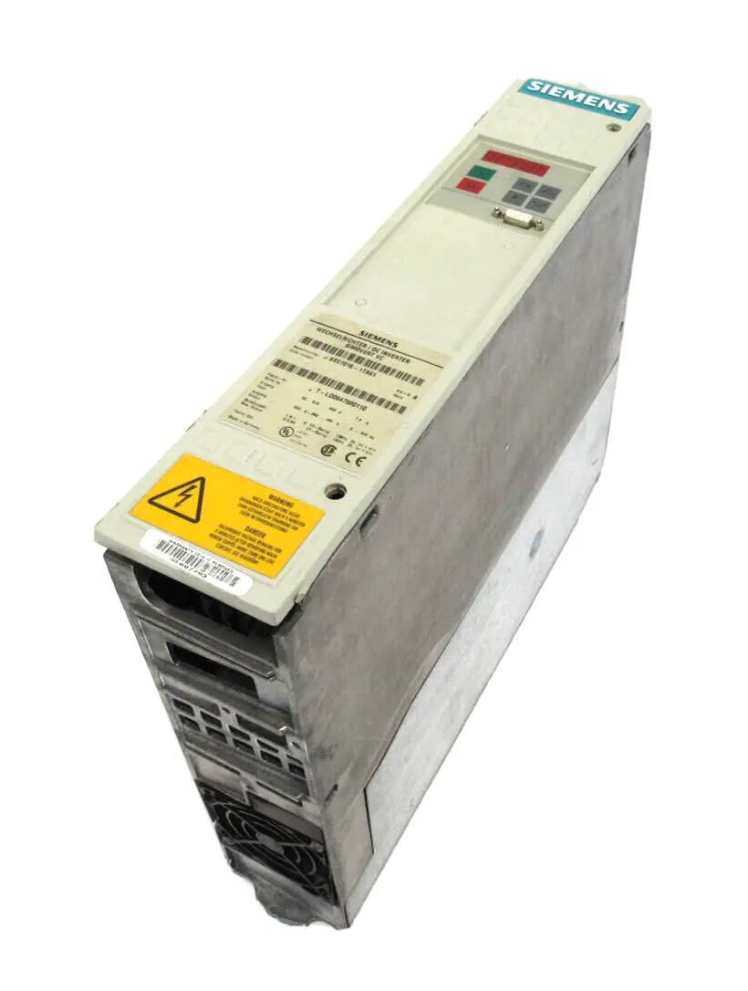 USED SIEMENS 6SE7016-1TA61 DC INVERTER 6SE70161TA61 (SEE DESCRIPTION)
