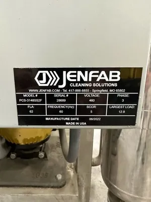 2022 JENFAB PCS-3148SS2 Washers | Global Machine Brokers, LLC (14)
