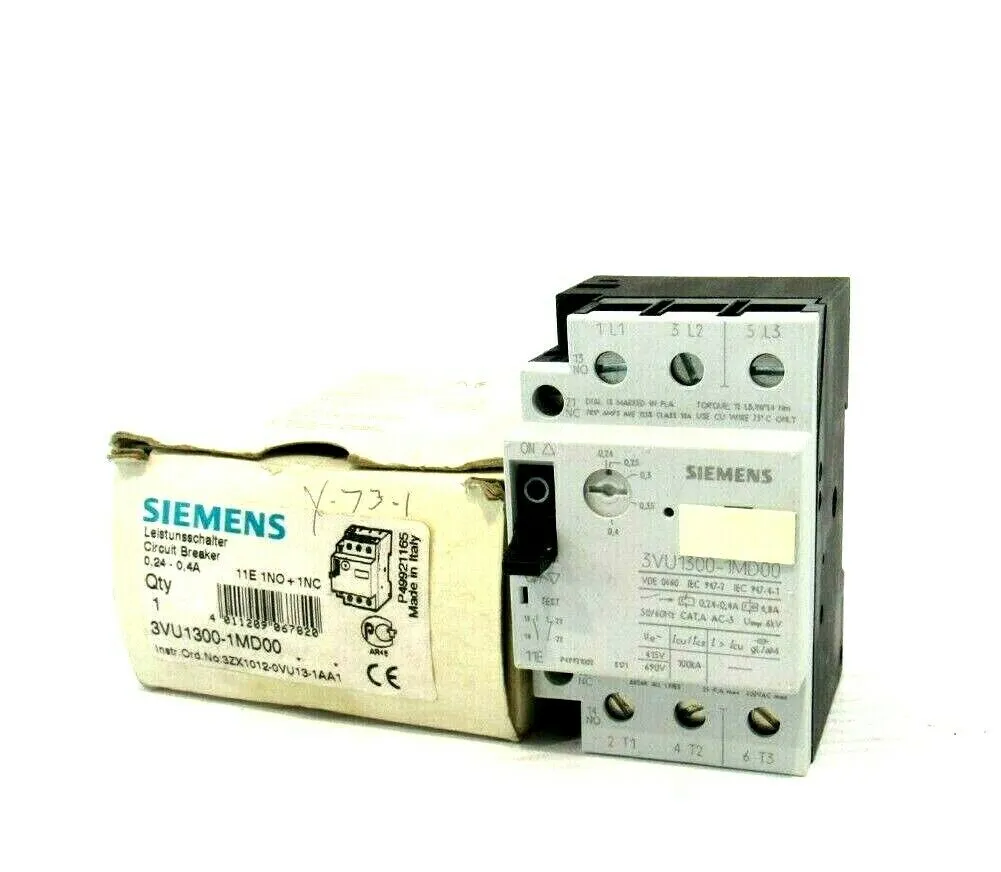 NEW SIEMENS 3VU1300-1MD00 CIRCUIT BREAKER 3VU13001MD00