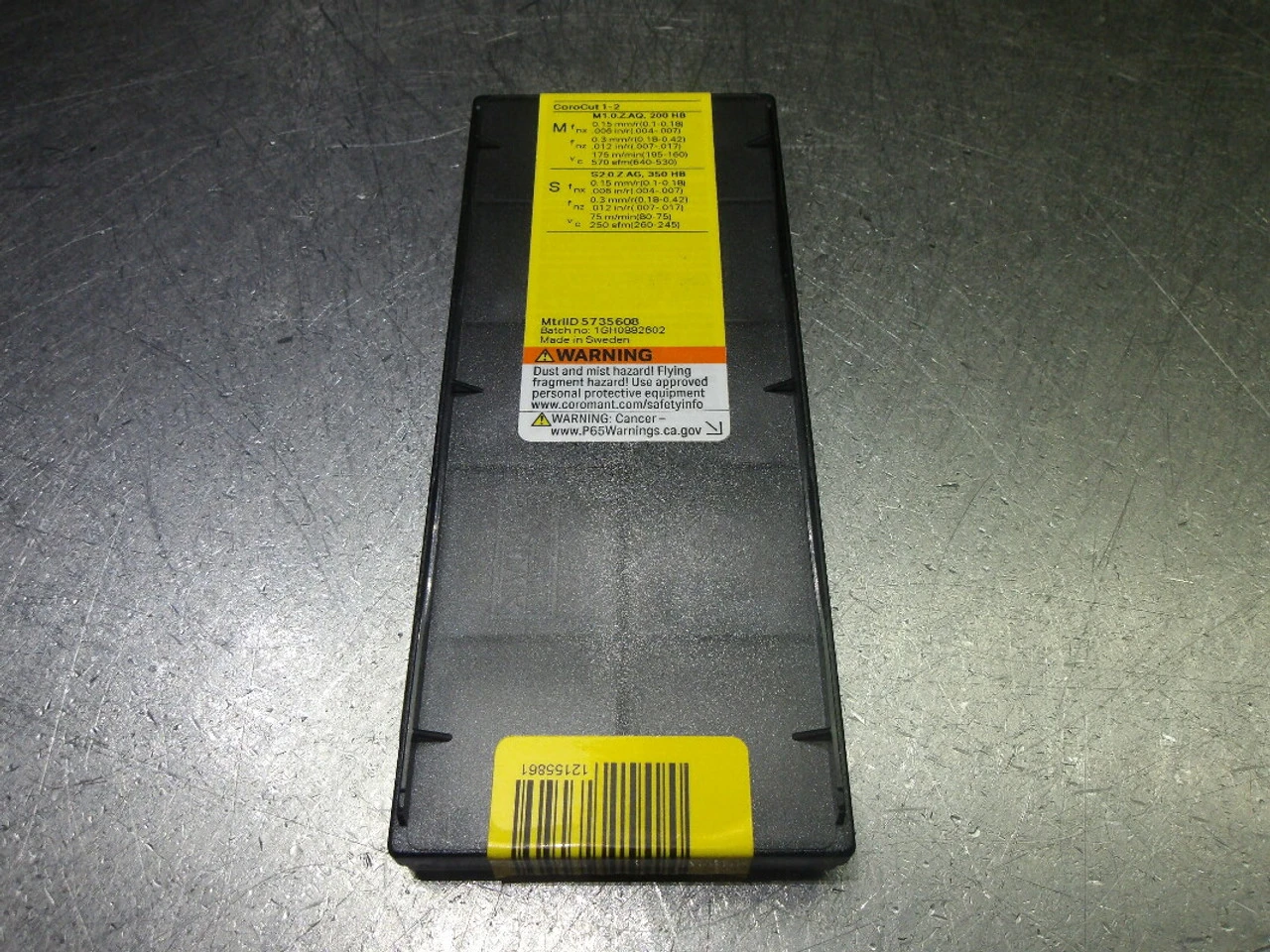 Sandvik Carbide Grooving Inserts QTY10 N123F2-0300-R0 1105 (LOC2927A)