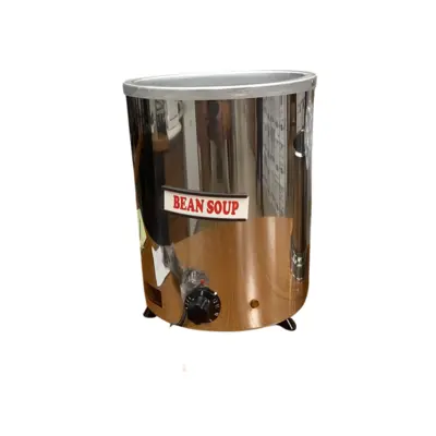 Compass 5.7L Electric Soup Kettle – Adjustable Heat, Stainless Steel Liner