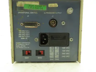Dukane 40PT200 Weld Time Controller 100-120V/220-240V