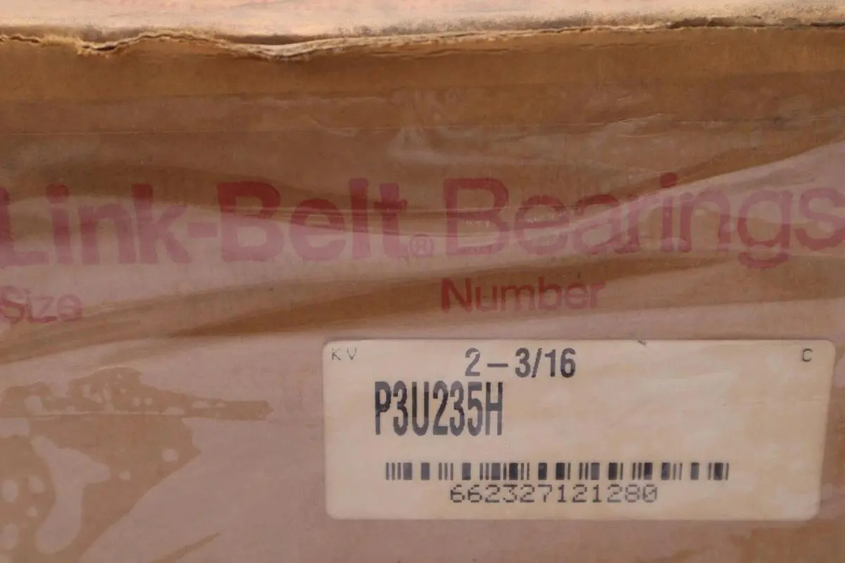 NEW Link Belt P3U235H 2 3/16'' 2-Bolt Pillow Block Bearing STOCK B-925
