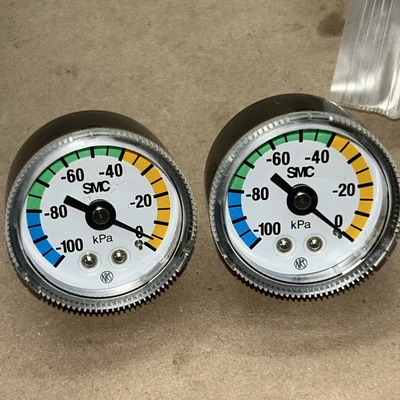 (11) Variety Lot Of SMC Pressure Gauges (See Photos) NNB +Warranty