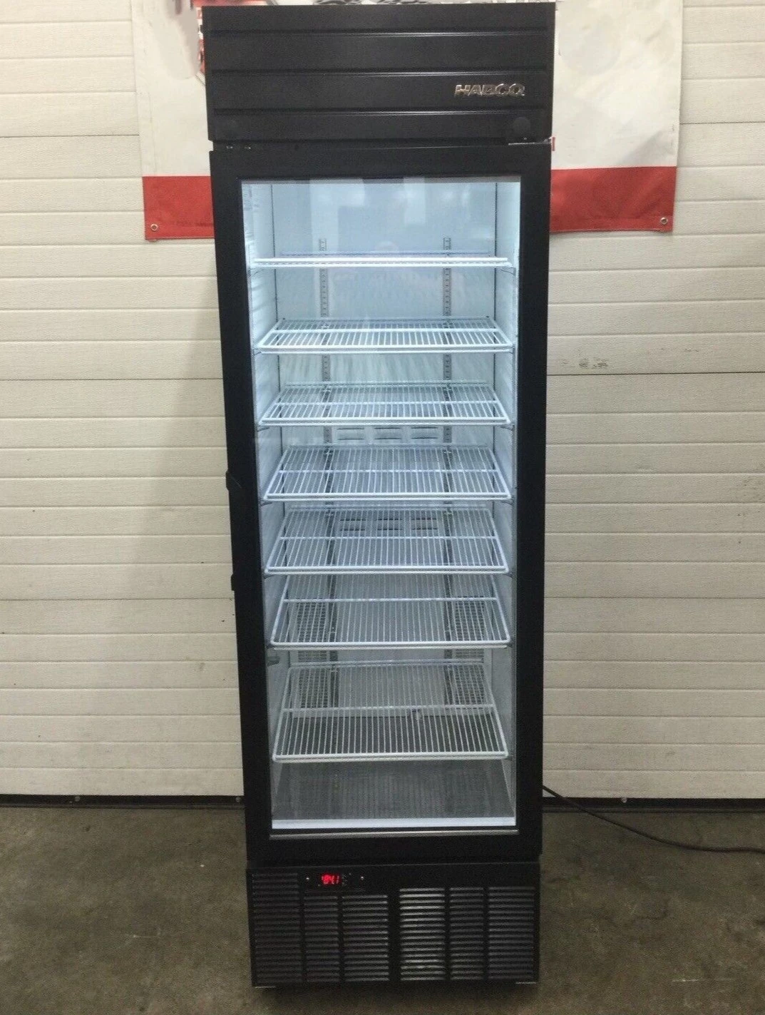 167-0227 Habco SE18 RX 1 Glass Door Self Contained Cooler